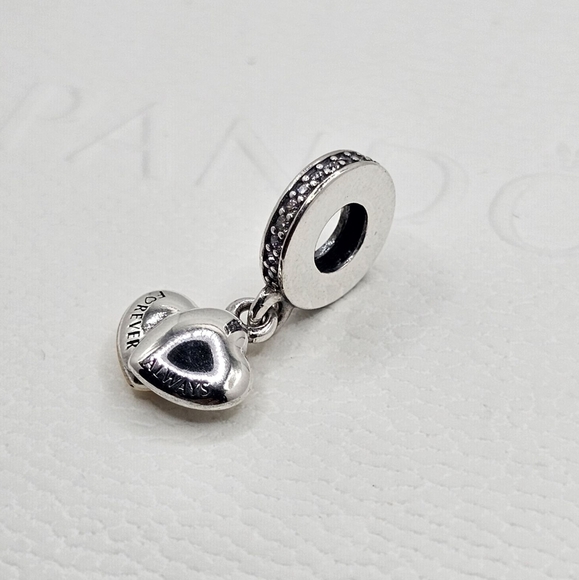 Authentic Pandora Dangle Charm With 14k Gold - Picture 8 of 9